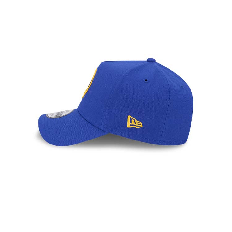 Golden State Warriors New Era NBA 9FORTY 940 Adjustable A-Frame Cap Hat Royal Blue Crown/Visor Team Color Logo