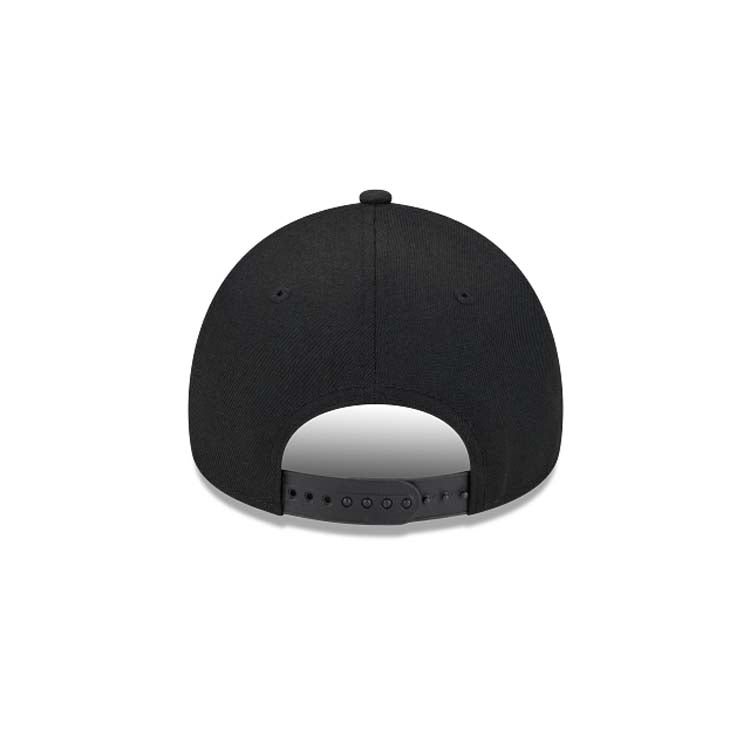 Chicago Bulls New Era NBA 9FORTY 940 Adjustable A-Frame Cap Hat Black Crown/Visor Team Color Logo