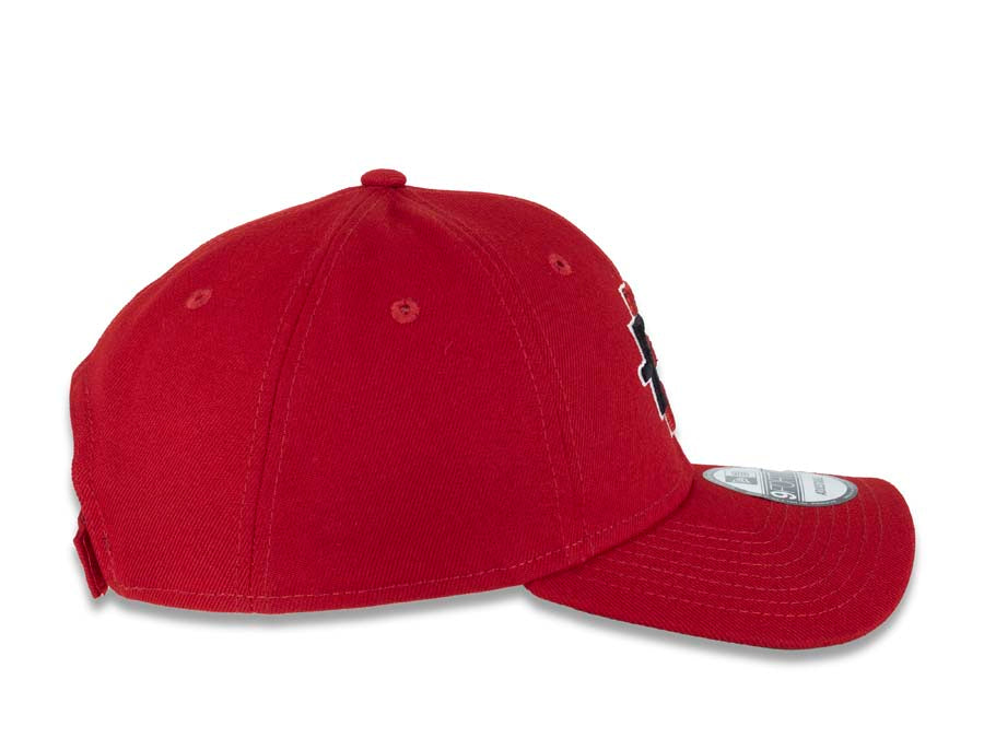 San Diego State Aztecs SDSU NCAA New Era 9FORTY 940 Adjustable Cap Hat Red Crown/Visor Team Color Logo