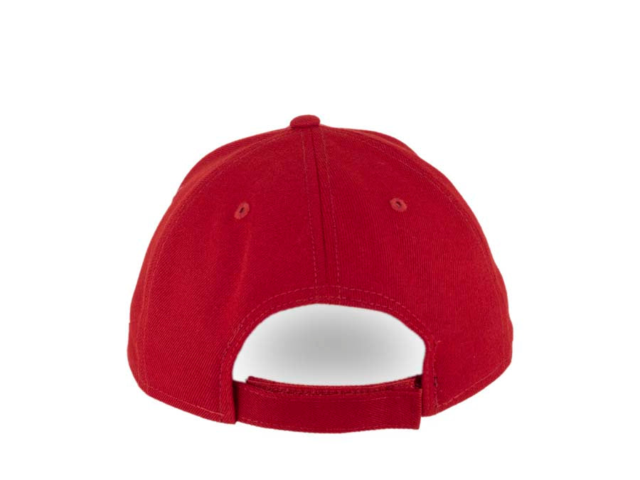 San Diego State Aztecs SDSU NCAA New Era 9FORTY 940 Adjustable Cap Hat Red Crown/Visor Team Color Logo