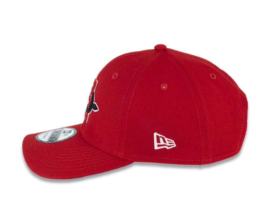 San Diego State Aztecs SDSU NCAA New Era 9FORTY 940 Adjustable Cap Hat Red Crown/Visor Team Color Logo
