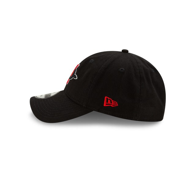 San Diego State Aztecs New Era College 9TWENTY 920 Adjustable Cap Hat Black Crown/Visor Team Color Logo
