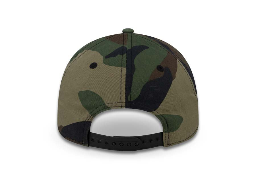 San Diego State Aztecs New Era College 9FORTY 940 Adjustable Cap Hat Camo Crown/Visor Team Color Logo