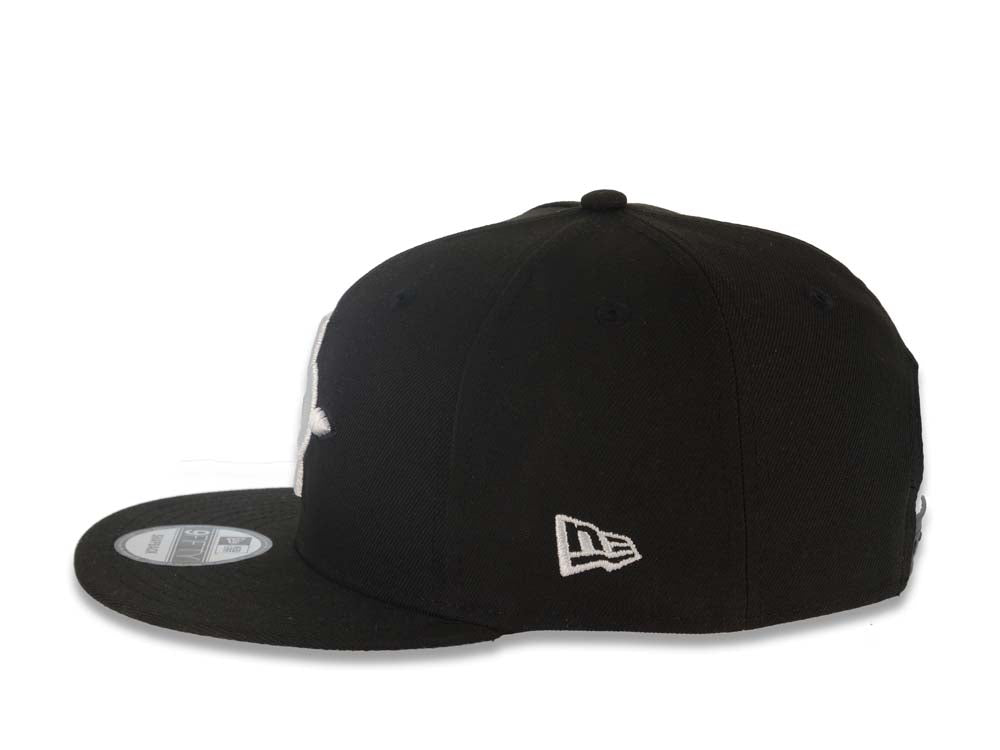 San Diego State Aztecs New Era NCAA 9FIFTY 950 Snapback Cap Hat Black Crown/Visor White Logo Aztecs Side Patch