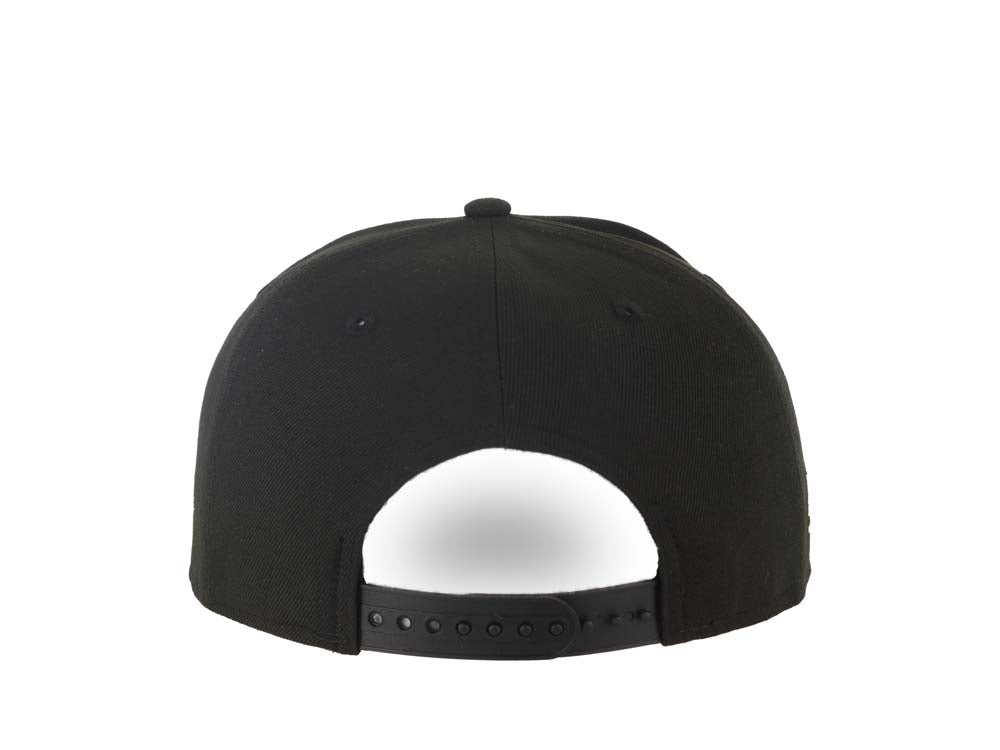 San Diego State Aztecs New Era NCAA 9FIFTY 950 Snapback Cap Hat Black Crown/Visor White Logo Aztecs Side Patch