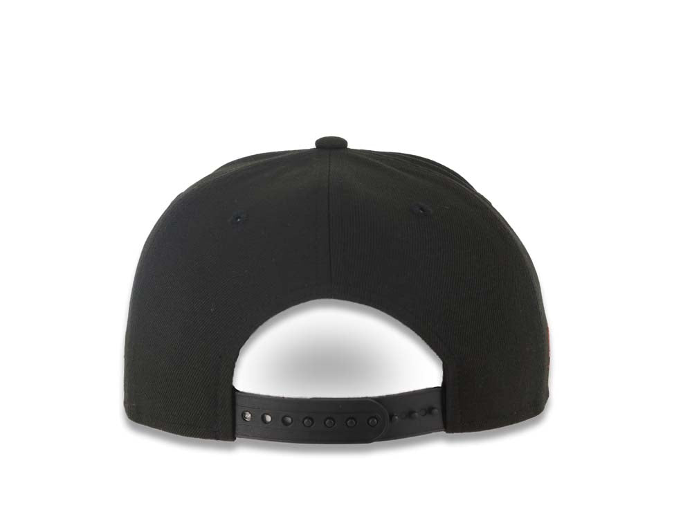 (Youth) San Diego State Aztecs New Era NCAA 9FIFTY 950 Kid Snapback Cap Hat Black Crown/Visor Team Color Logo