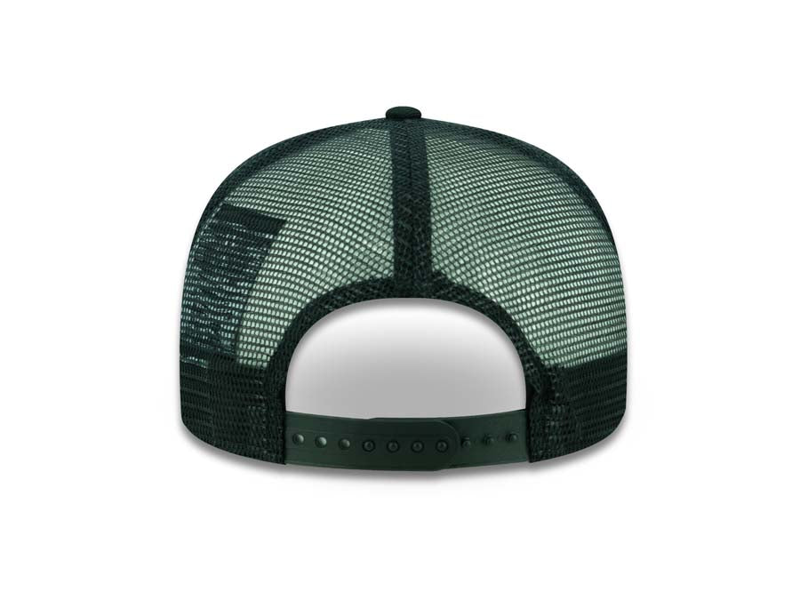 San Diego State Aztecs New Era College 9FIFTY 950 Snapback Cap Hat Mesh Trucker Black Crown/Visor Team Color Logo
