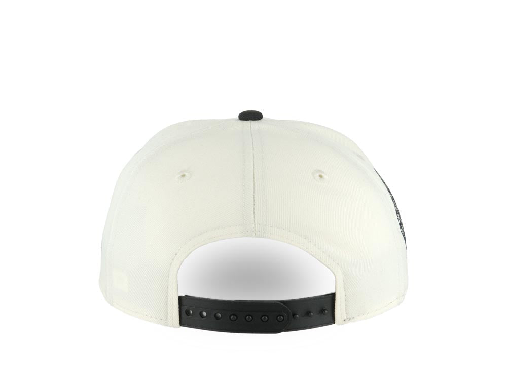 San Diego State Aztecs New Era NCAA  9FORTY 940 Adjustable A-Frame Cap Hat Cream Crown Black Visor Red/Black Text/Script Logo Aztec Calendar Side Patch Green UV