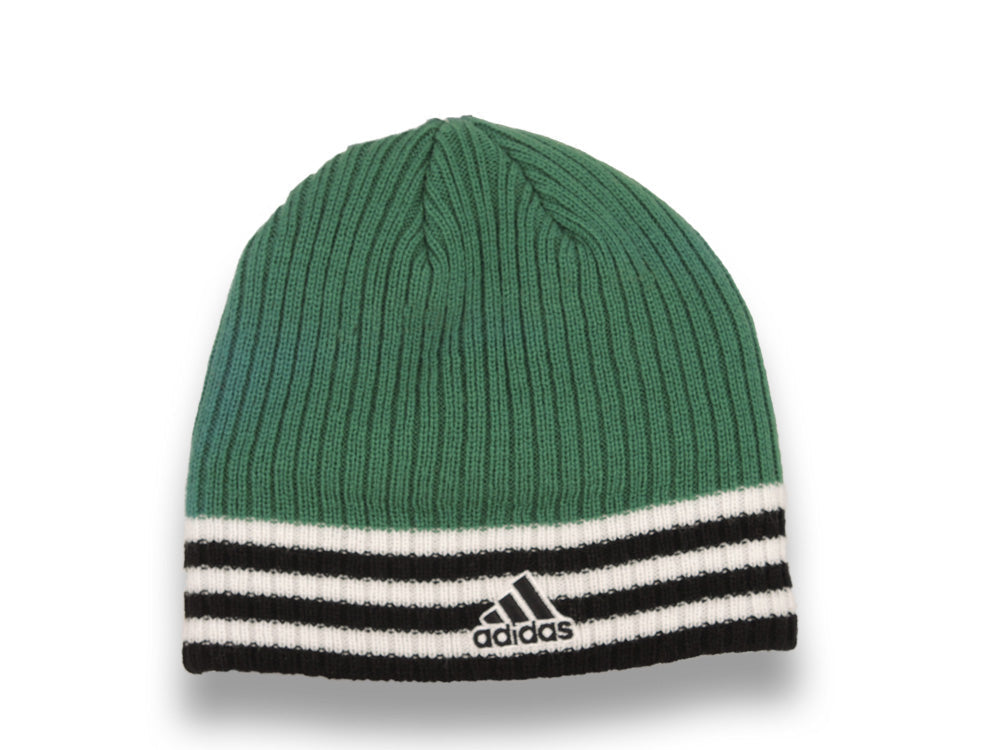 Mexico Soccer Adidas No Cuffed Beanie/Knit Green/White/Black Crown/Visor Team Color Logo