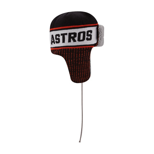 Houston Astros New Era MLB Trapper Knit Navy/Red/White Team Color Logo