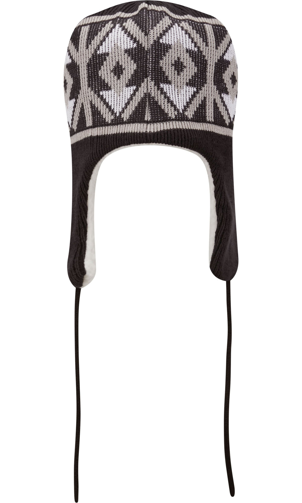 New York Yankees New Era MLB Trapper Knit Beanie Hat Navy Blue Crown/Visor Team Color Logo