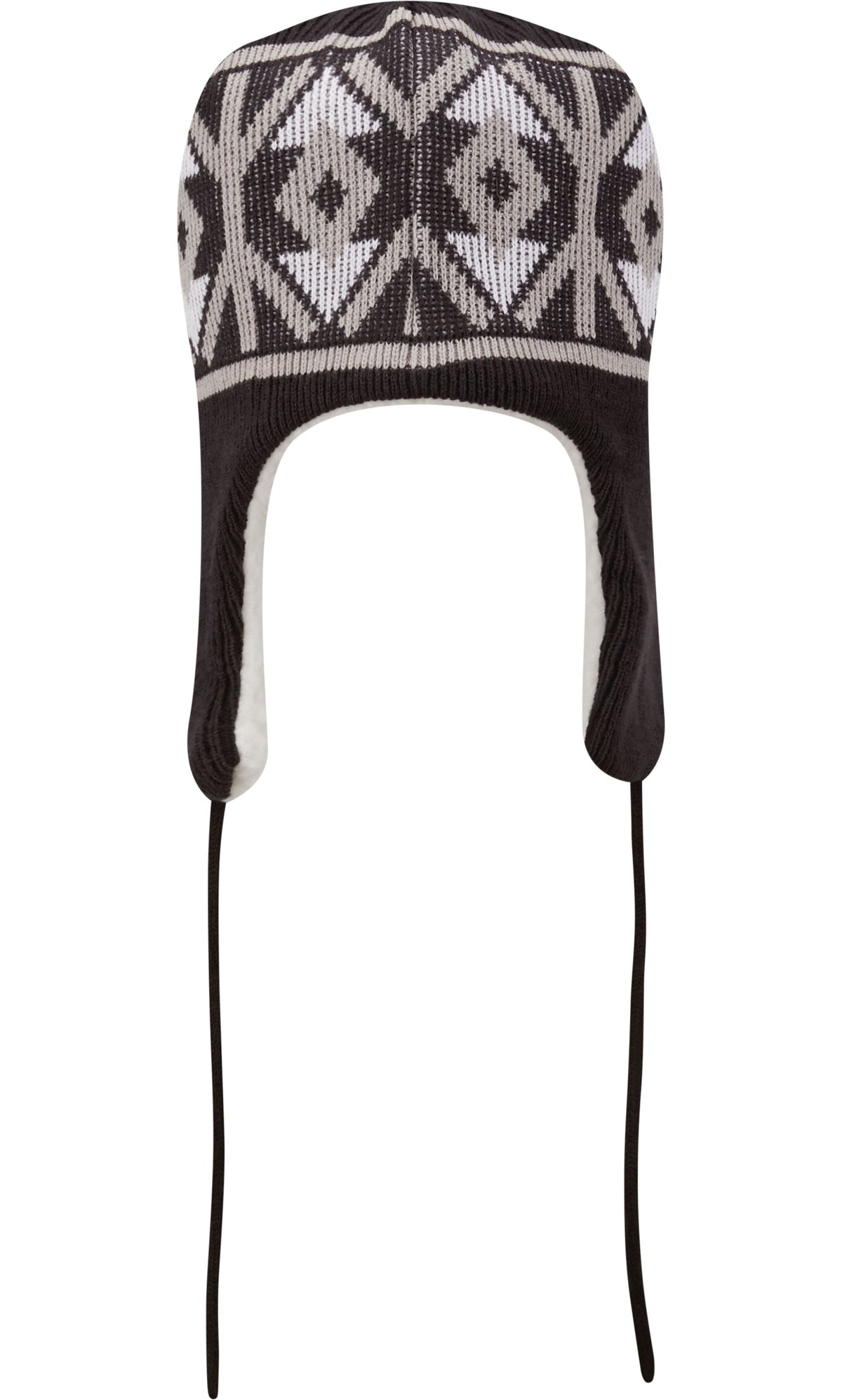 New York Yankees New Era MLB Trapper Knit Beanie Hat Navy Blue Crown/Visor Team Color Logo