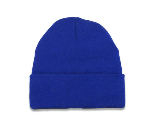 Brooklyn Dodgers MLB Basic Cuffed Beanie/Knit Royal Blue Crown/Visor White Logo