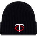Minnesota Twins New Era MLB Core Classic Cuffed Knit Beanie Hat Navy Crown/Visor White/Red Team Color Logo