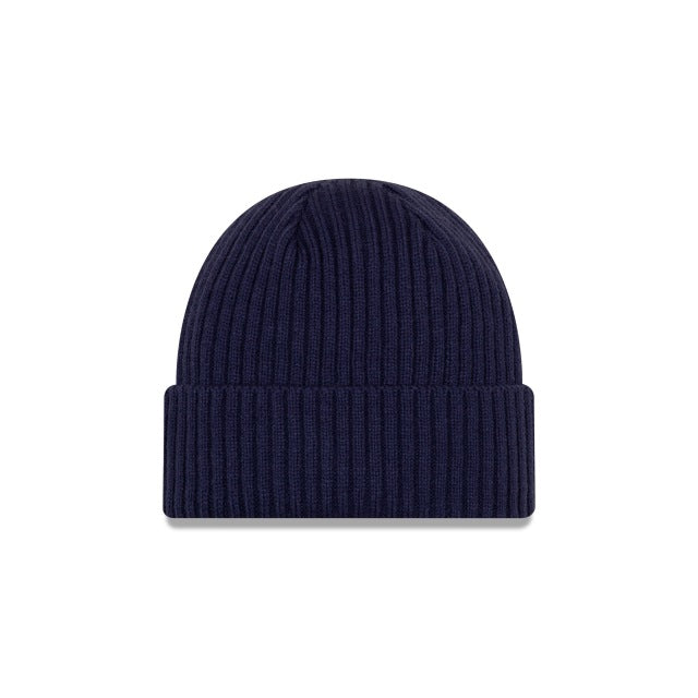 Milwaukee Brewers New Era MLB Cuffed Knit Beanie Navy Team Color Logo