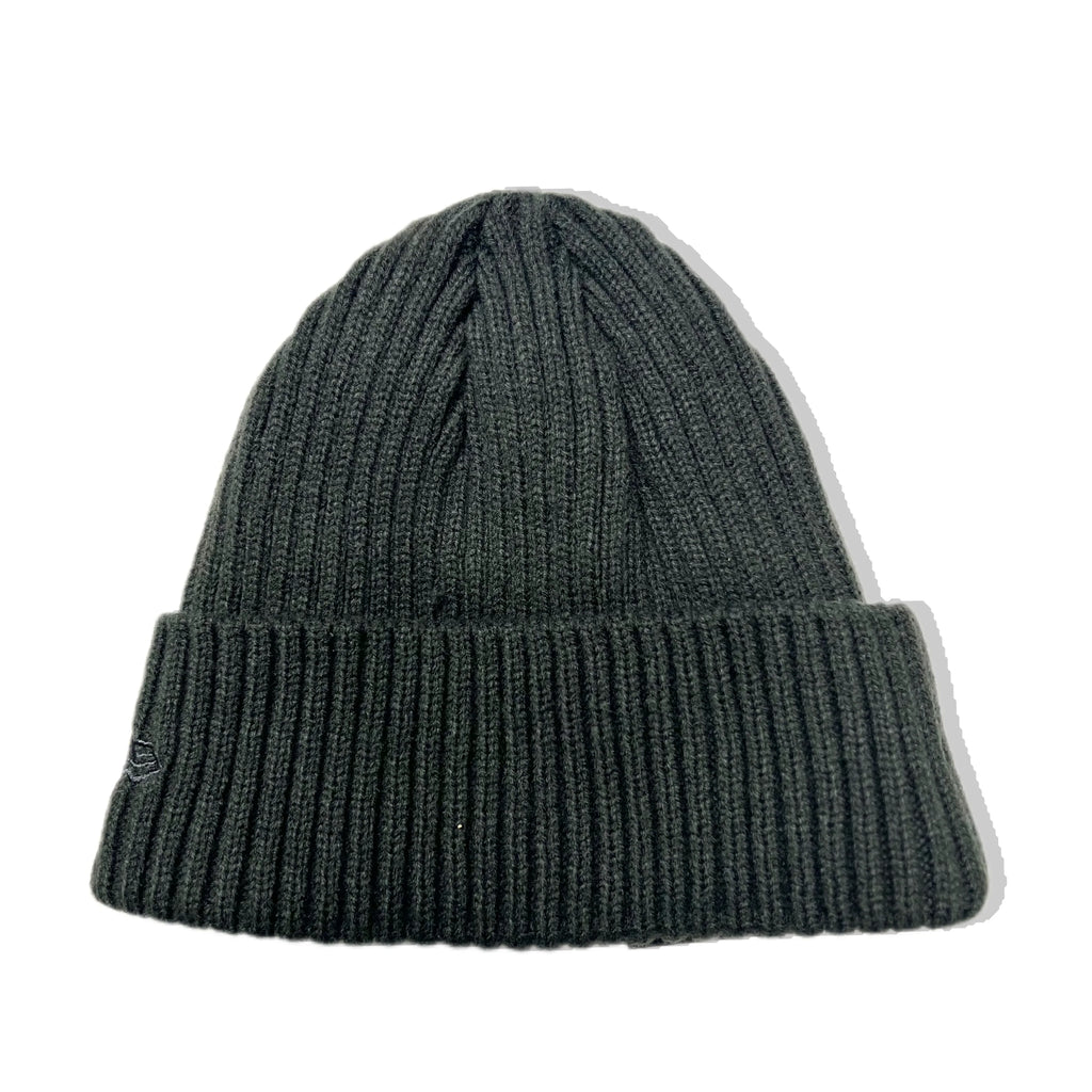 San Diego Padres New Era MLB Cuffed Knit Beanie Hat Dark Gray Crown Dark Gray Logo (Solid Color)