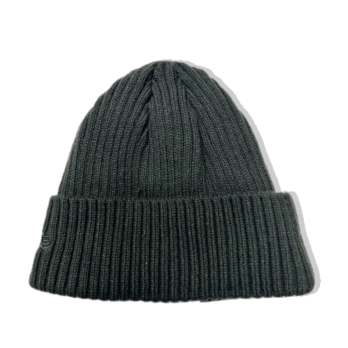 San Diego Padres New Era MLB Cuffed Knit Beanie Hat Dark Gray Crown Dark Gray Logo (Solid Color)