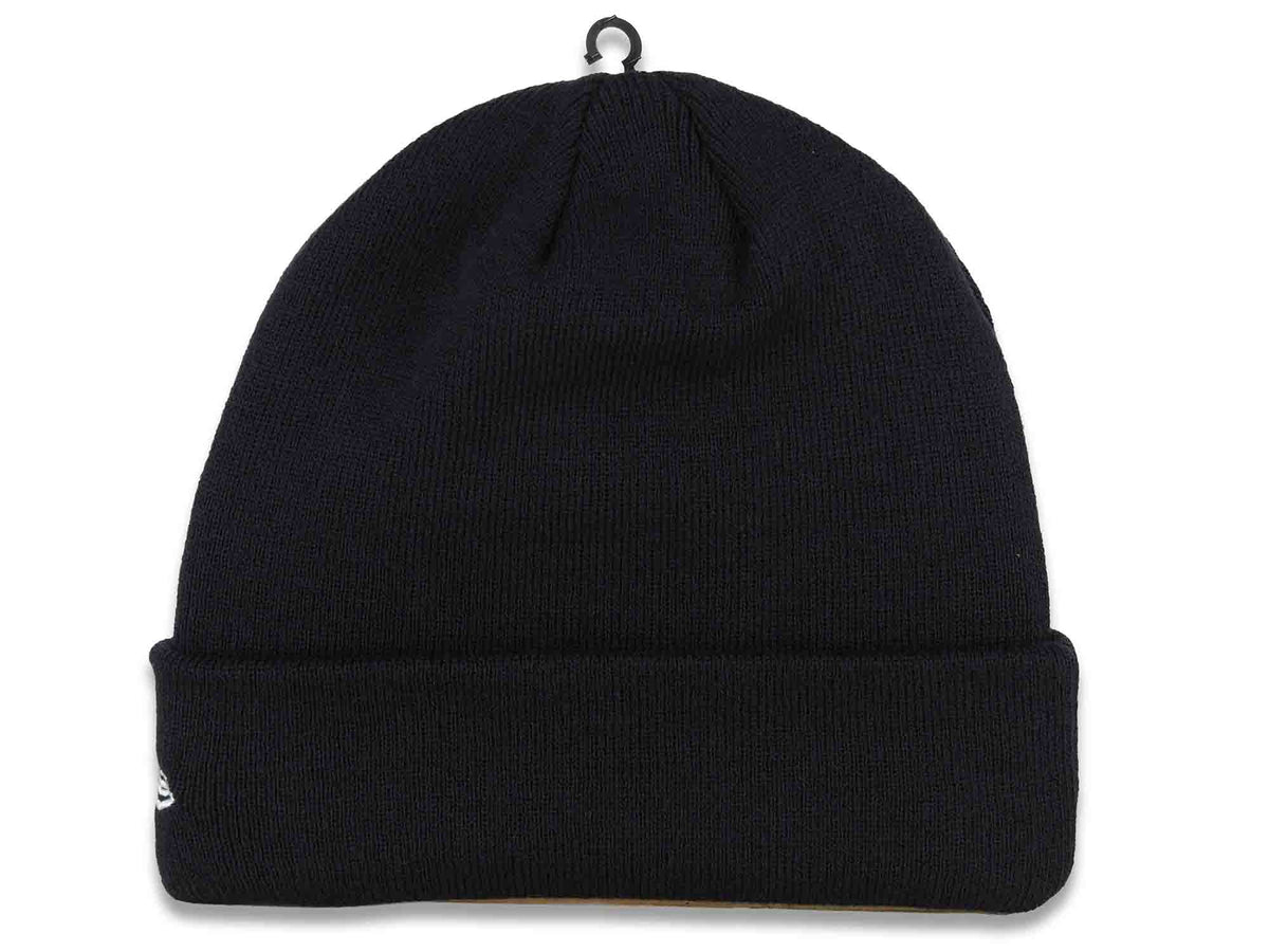 San Diego FC New Era MLS Cuffed Knit Beanie Hat Navy Crown/Cuff White Swirl Logo