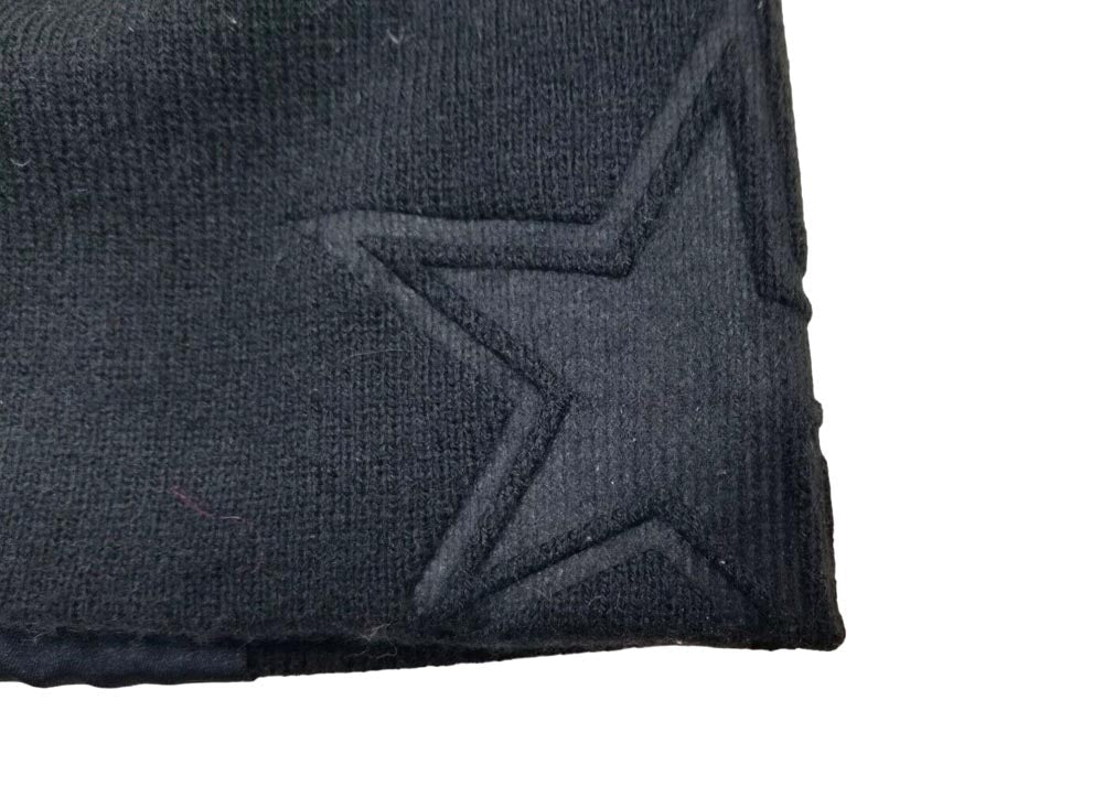 Dallas Cowboys New Era NFL No Cuff Skully Knit Beanie Black Crown/Visor White Logo
