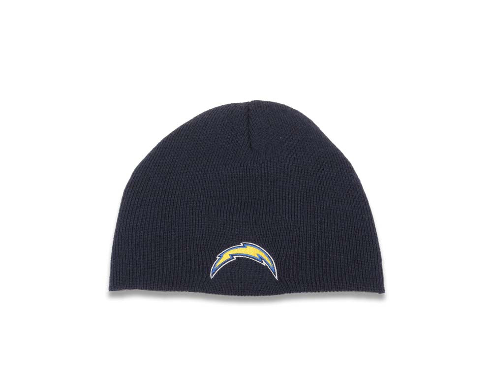 (Youth) Los Angeles Chargers New Era NFL Kid/Toddler Knit Beanie Hat Blue Crown/Visor Team Color Logo