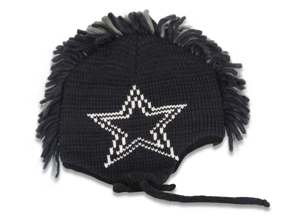 Dallas Cowboys New Era NFL Mohawk Knit Navy Blue Crown/Visor Team Color Logo