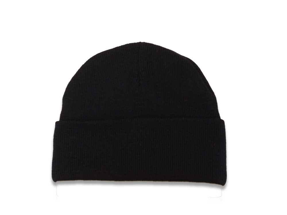 Detroit Lions New Era NFL Cuffed Basic Knit Beanie Black Crown/Visor Team Color Logo