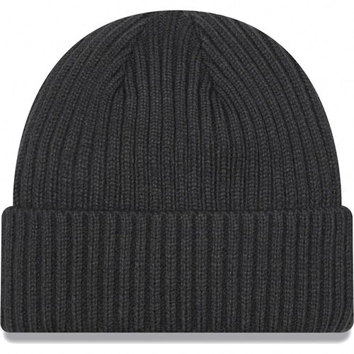 Dallas Cowboys New Era NFL Cuffed Knit Beanie Hat Dark Gray Crown/Visor Dark Gray Logo