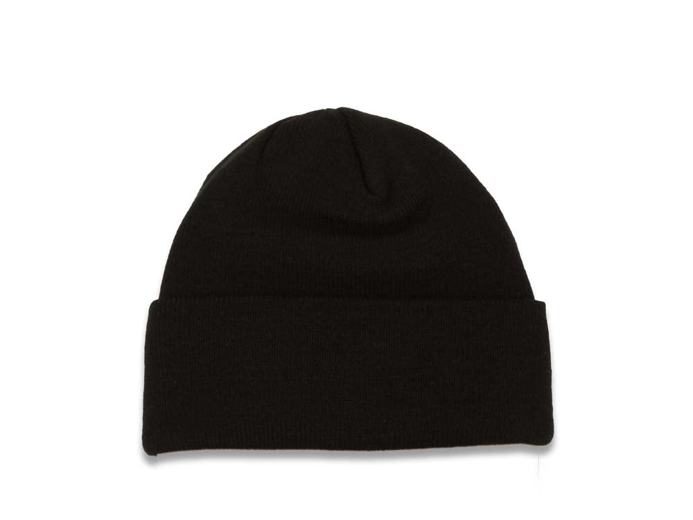 Chicago Bulls NBA Basic Cuffed Beanie/Knit Black Crown/Visor Red/White Logo
