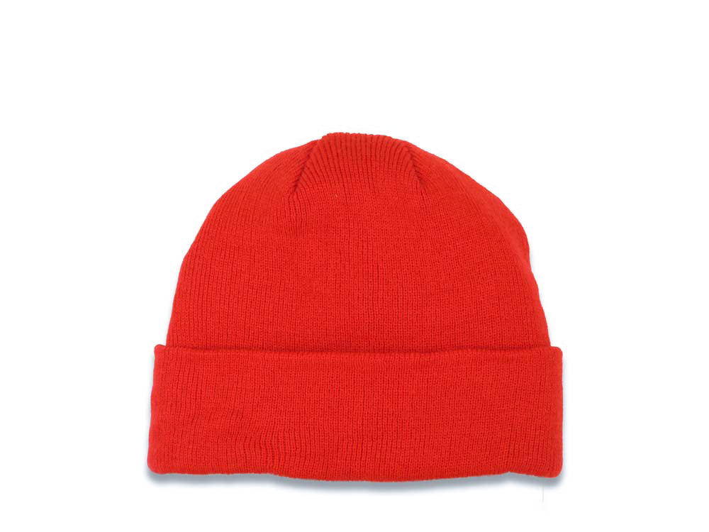 Philadelphia 76ers NBA Basic Cuffed Beanie/Knit Red Crown/Visor Team Color Logo