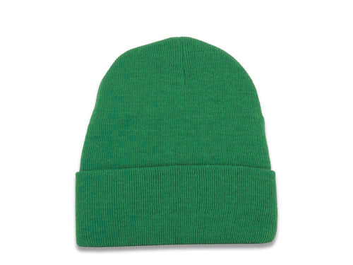 Boston Celtics New Era NBA Basic Cuffed Beanie Hat Green Crown/Visor Team Color Logo