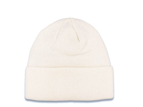 Brookyn Nets Basic Cuffed Beanie/Knit White Crown/Visor Team Color Logo