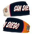 San Diego Padres Wincraft MLB Navy Blue/Orange/Chrome White Headband With City Connect Team Logos (2026 City Connect 2.0)