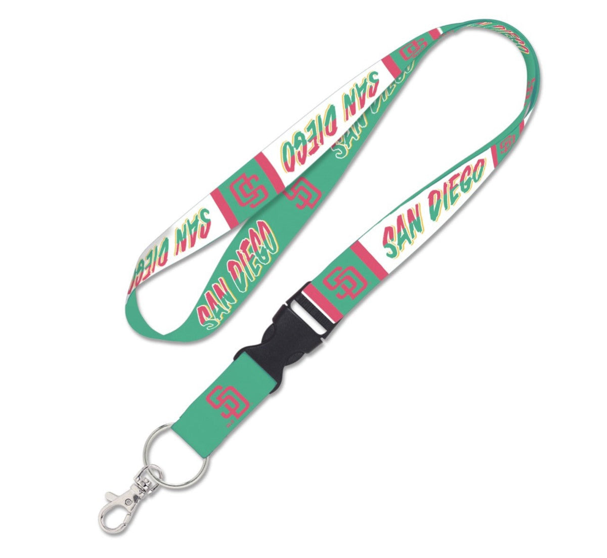 San Diego Padres WinCraft MLB City Connect Lanyard with Detachable Buckle