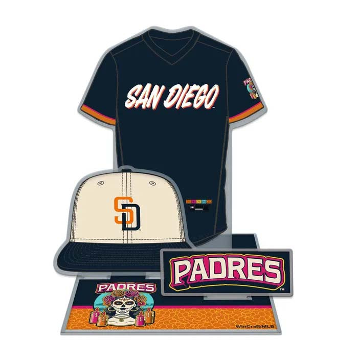 San Diego Padres Wincraft MLB 3D CollectorStand (2026 City Connect 2.0)