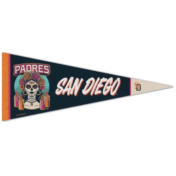 San Diego Padres Wincraft MLB Premium Pennant 12" x 30" (2026 City Connect 2.0)