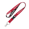 San Diego State Aztecs WinCraft NCAA 2-Tone Red/Black/White Lanyard With Detachable Buckle